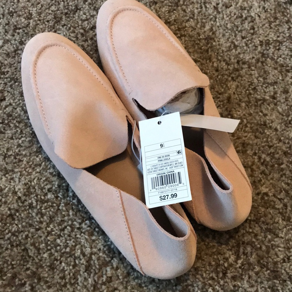 A New Day blush mule/loafers combo